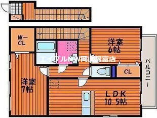 ニューカースルＣ棟の物件間取画像